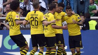Borussia Dortmund venció 2-0 alBorussia M'Gladbach por la Bundesliga