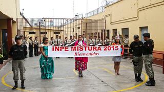 Mistura desde prisión: internos celebraron feria del INPE