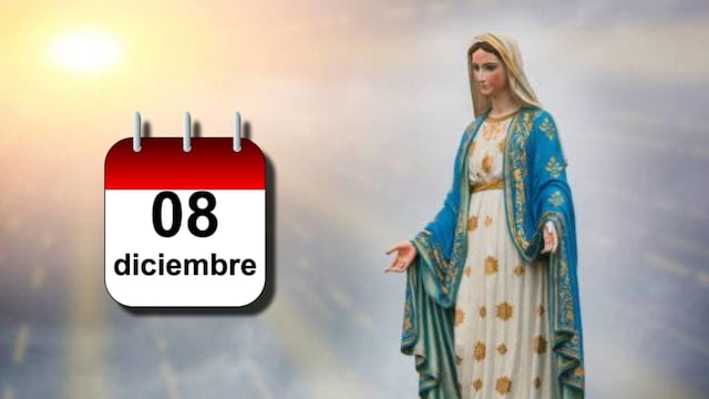 Oraciones a la Inmaculada Concepción para este 8 de diciembre