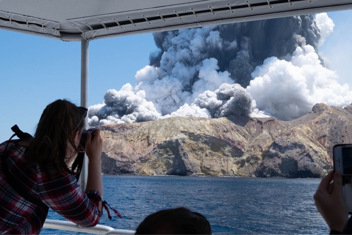 La isla Whakaari está ubicada en la zona norte de Nueva Zelanda (Foto: Michael Schade / Instagram)