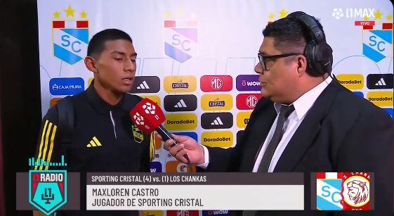 El atacante de 16 años fue titular en la goleada celeste ante Chankas por la cuarta fecha de la Liga 1 Te Apuesto.