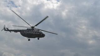 Cae helicóptero del Ejército Peruano y deja dos muertos y cuatro heridos