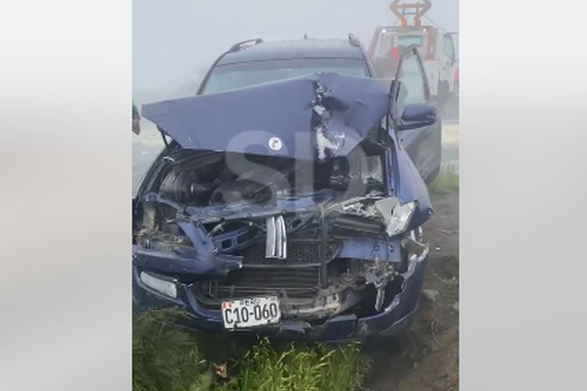 El accidente ocurrió en el kilómetro 57,en Ancón. Foto: Sétimo Día