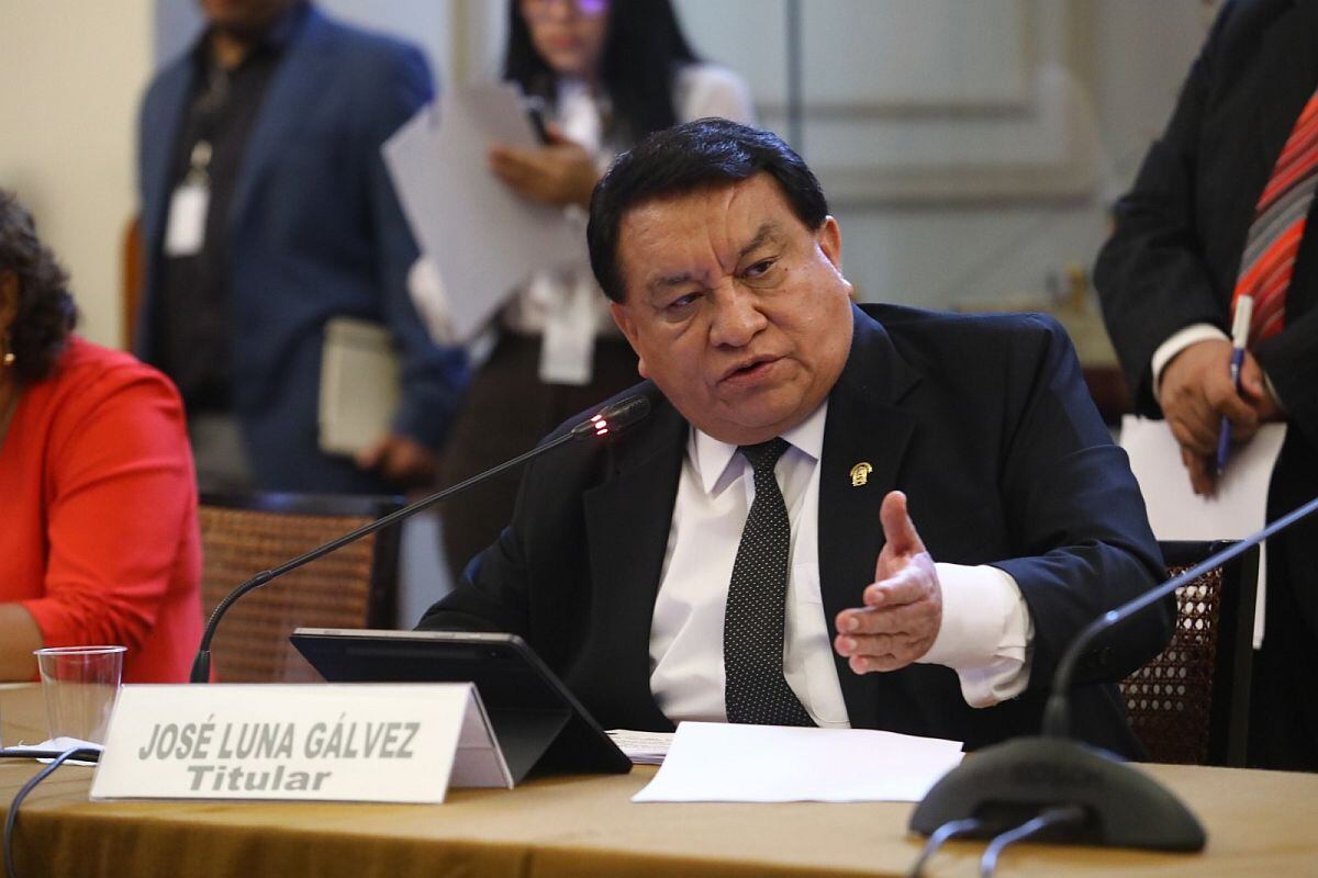 José Luna Gálvez solicita que la procuraduría no sea parte damnificada en la investigación. (Foto: Congreso)