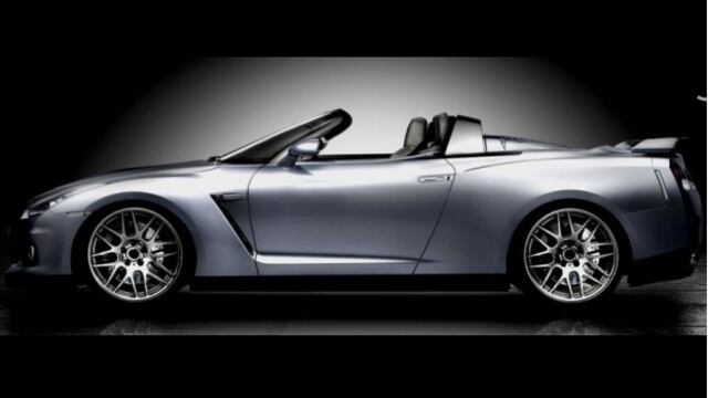 Crean un Nissan GT-R descapotable