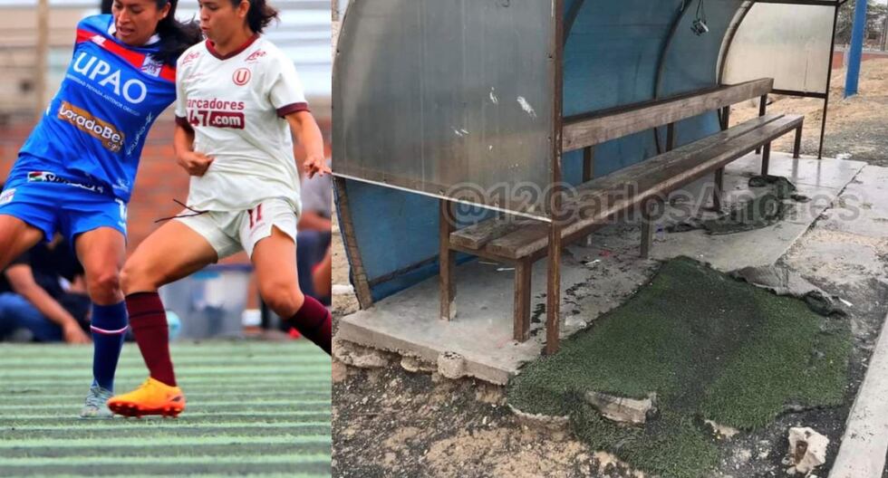 Mannucci y Universitario jugaron en el Florencia de Mora, un estadio en pésimas condiciones para albergar un partido. (Foto: Composición / Carlos Arrunategui)