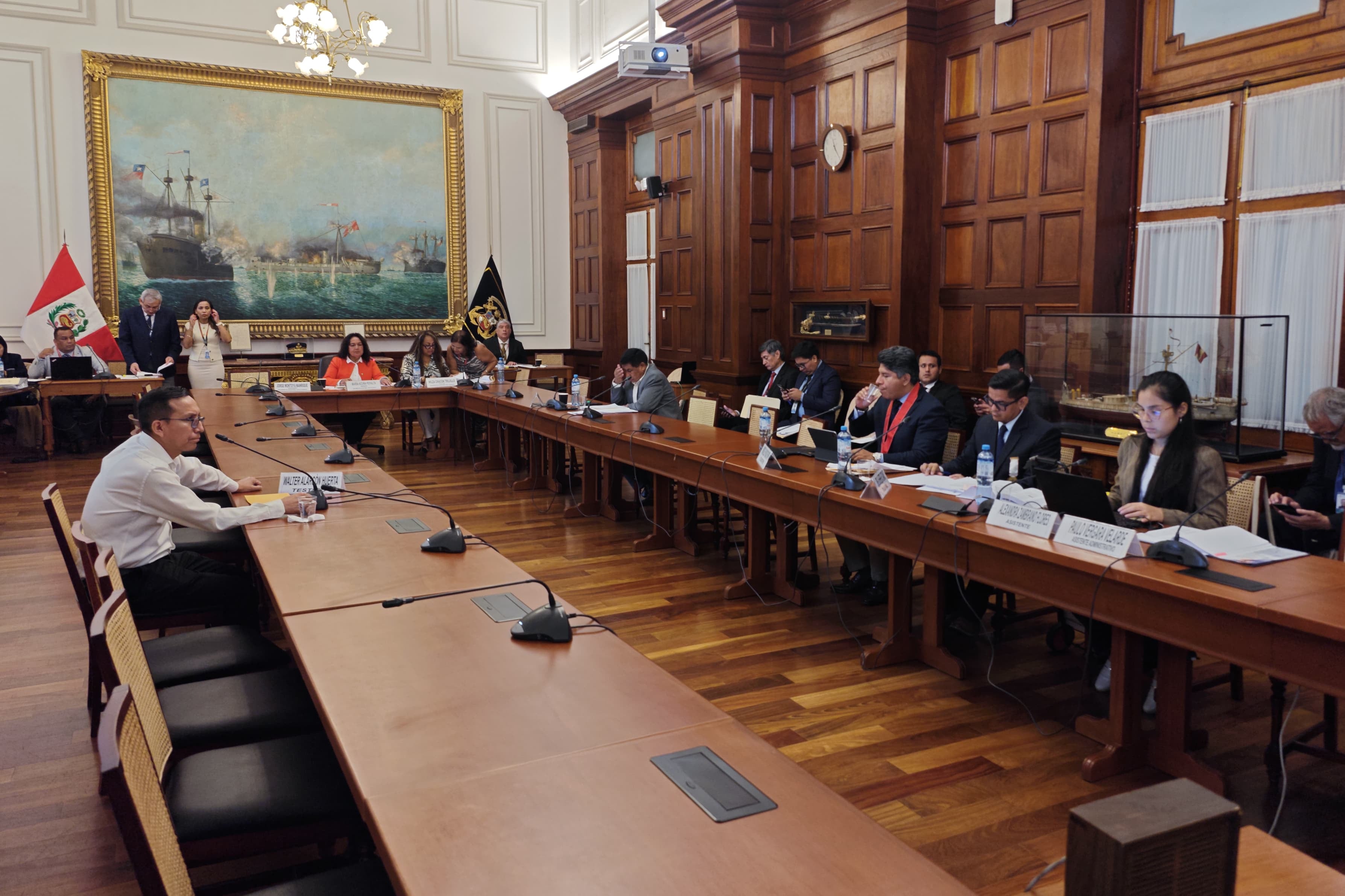 La décima cuarta sesión extraordinaria de la Subcomisión de Acusaciones Constitucionales se llevará a cabo este martes 18 de febrero. Foto: Congreso