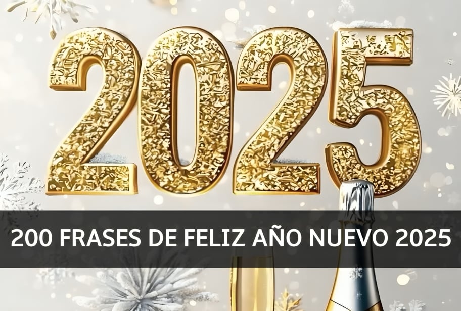 Comparte alguna de estas frases para desear un Feliz Año Nuevo 2025 y un próspero inicio de año a tus seres queridos. (Foto: Pinterest)