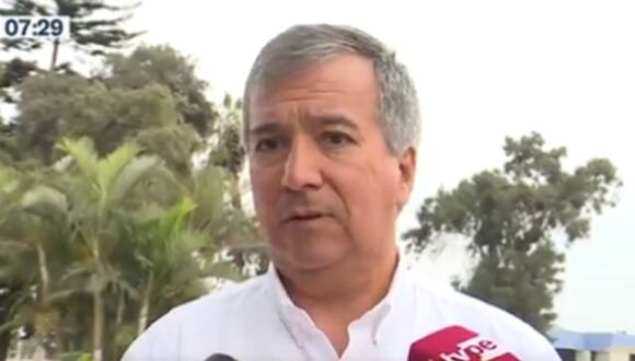 Ministro de Transportes, Raúl Pérez Reyes | Captura de video Canal N