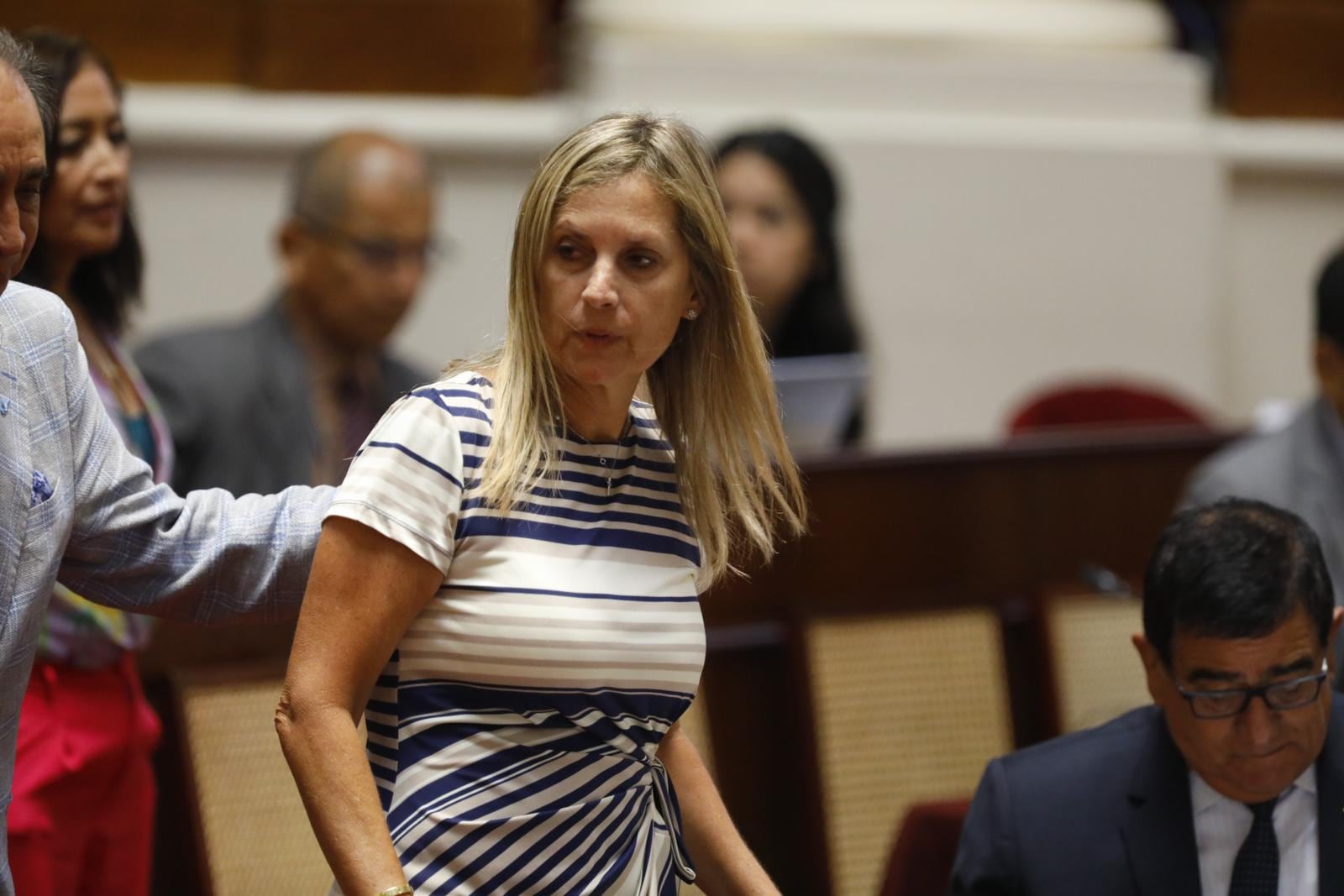 La expresidenta del Congreso María del Carmen Alva iba a intentar la reelección con AP postulando al Senado. (Foto: Archivo El Comercio)