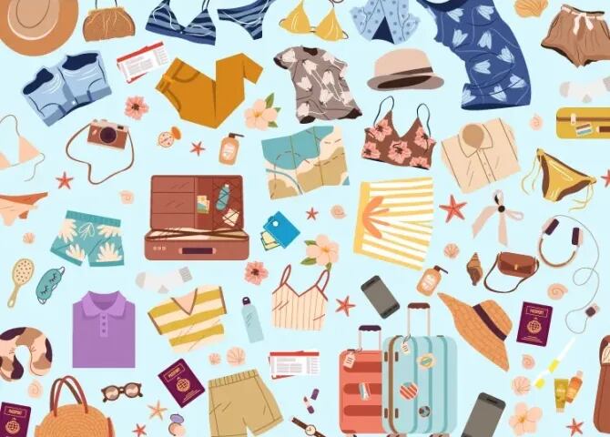 Hacer la maleta es un trabajo en sí mismo, pero tienes una visión 20/20 si encuentras los 5 pares de pantalones cortos en menos de 19 segundos.