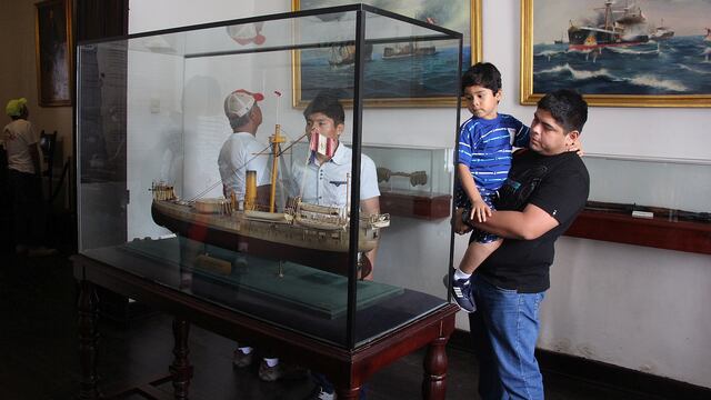 Piura: cientos visitan la Casa Museo Grau al conmemorar el combate de Angamos