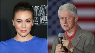 Alyssa Milano: "Bill Clinton debió ser investigado por su conducta sexual"