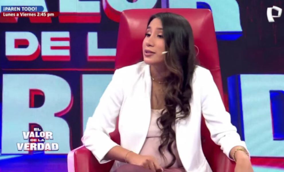 Samahara Lobatón confiesa en "El valor de la verdad" que Melissa Klug la castigaba duramente. (Foto: Captura de video)
