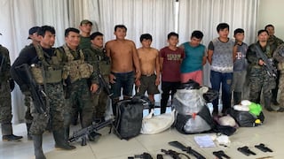 Ayacucho: PNP y Fuerzas Armadas incautan 1.2 toneladas de clorhidrato de cocaína en Canayre