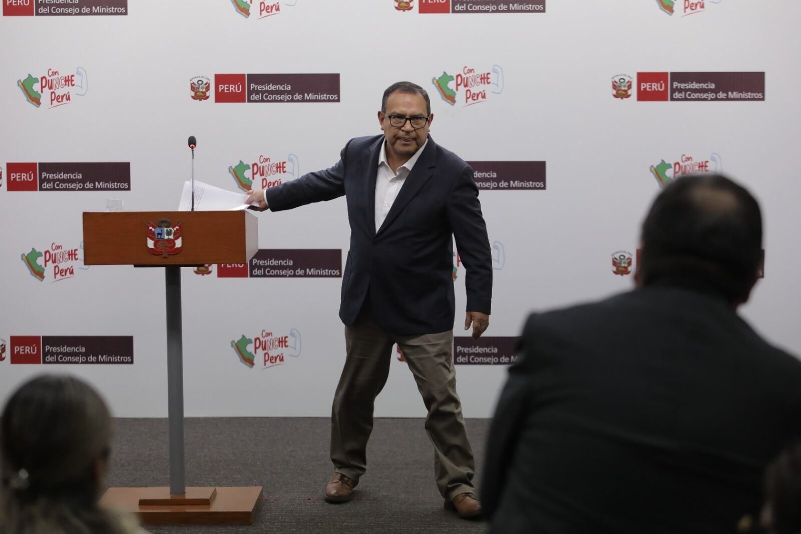 Alberto Otárola renunció al cargo de jefe del Gabinete Ministerial en marzo pasado. (Foto: Anthony Niño de Guzmán/ @photo.gec)