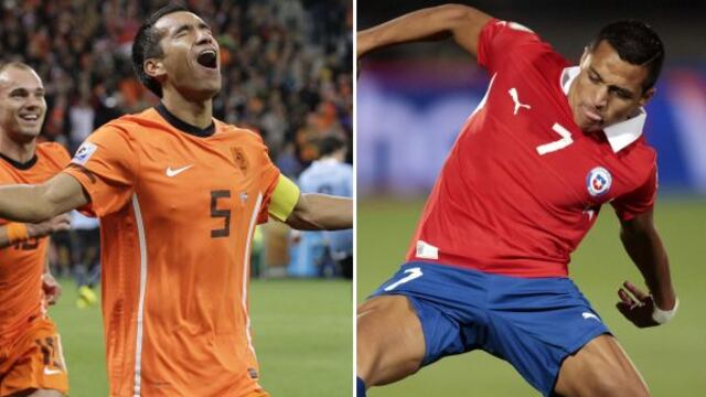 Ex capitán de Holanda minimizó a Chile como competidor en el Mundial