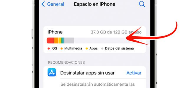 Truco para liberar espacio en tu iPhone en 5 segundos
