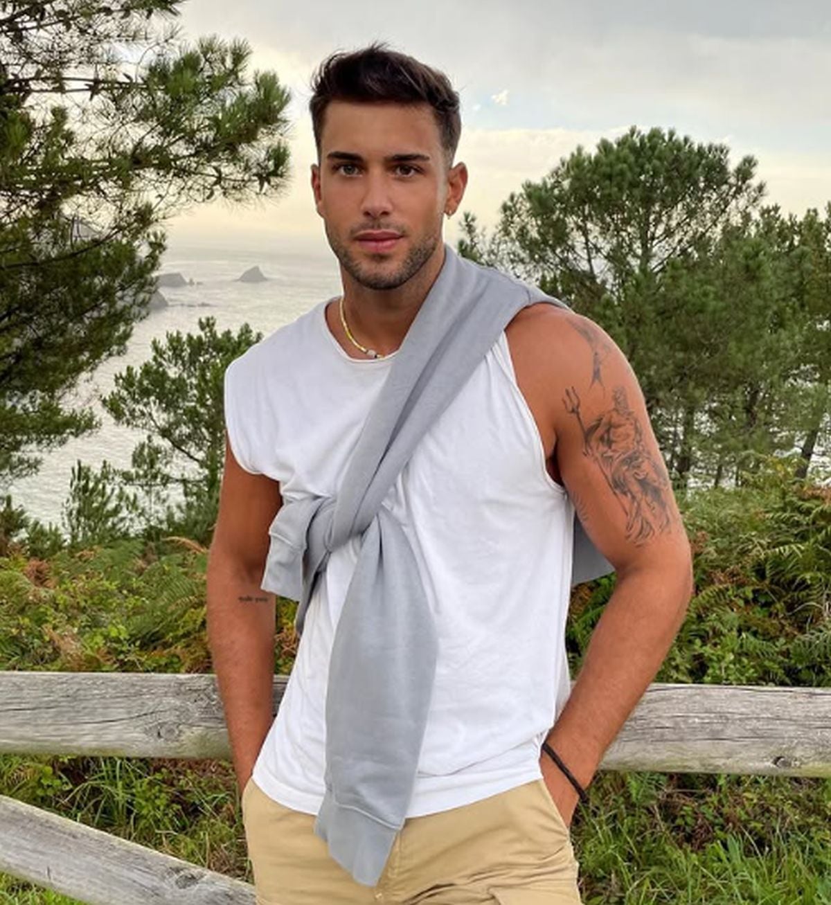 Es un modelo de marcas y campañas (Foto: Luis Caparrós / Instagram)