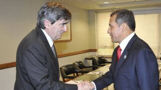 Ollanta Humala se reunió con el presidente del Senado chileno
