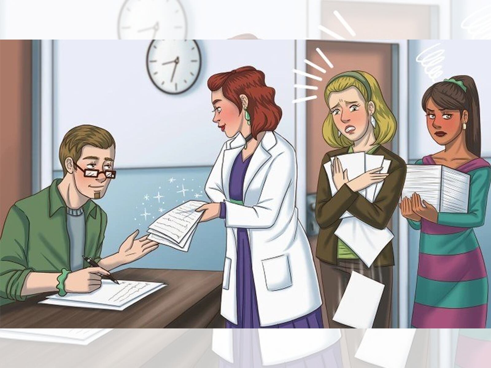 RETO VISUAL | Solo las personas con un cerebro agudo pueden resolver este rompecabezas. ¿Puedes identificar a la novia del hombre entre las tres mujeres de la imagen en 9 segundos? | Bright Side