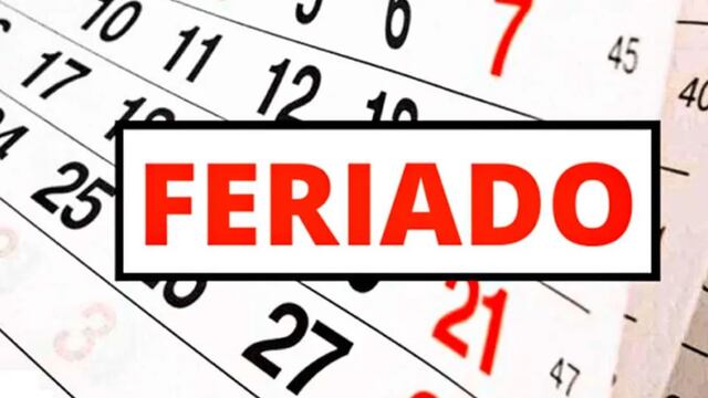 Calendario de Feriados en noviembre 2022 en el Perú