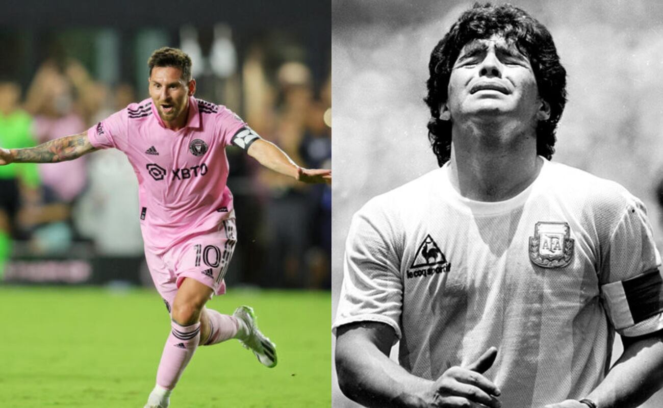 Messi superó a Maradona en tiros libres: ¿Cuál es el récord que marcó en el partido ante Cruz Azul?