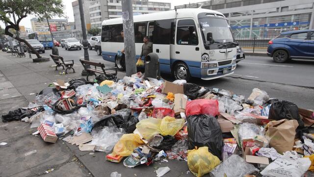 Fiscalía Ambiental abre procedimiento preventivo por acumulación de residuos sólidos en calles del Cercado de Lima