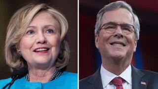 EEUU: Los otros 384 rivales de Hillary Clinton y Jeb Bush