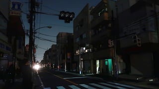 Terremoto en Japón deja a 2 millones de hogares sin luz en Tokio y en otras ciudades del país