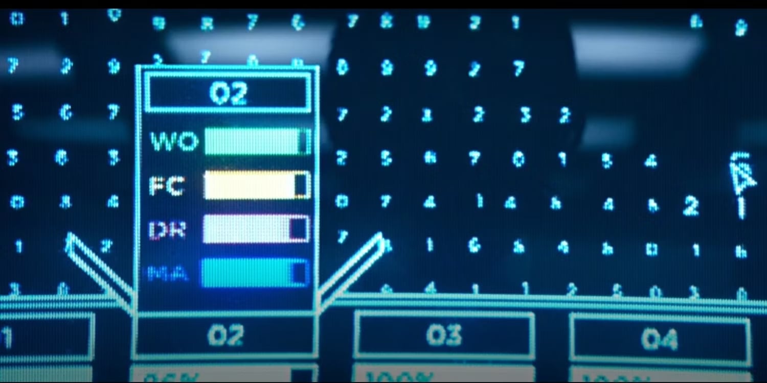 Las carpetas en las que se clasifican los números en "Severance" (Foto: Apple TV+)