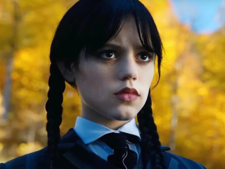 El personaje también conocido como Wednesday Addams, es un personaje ficticio creado por el dibujante estadounidense Charles Addams, en su historieta “La familia Addams” (Foto: Netflix)