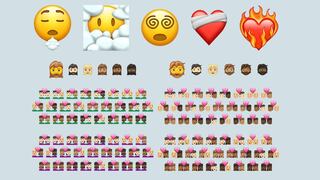 Emojis | Corazón en llamas, cara en las nubes, parejas multirraciales y muchas opciones de barbas, los 217 nuevos emoticonos que llegarán en 2021