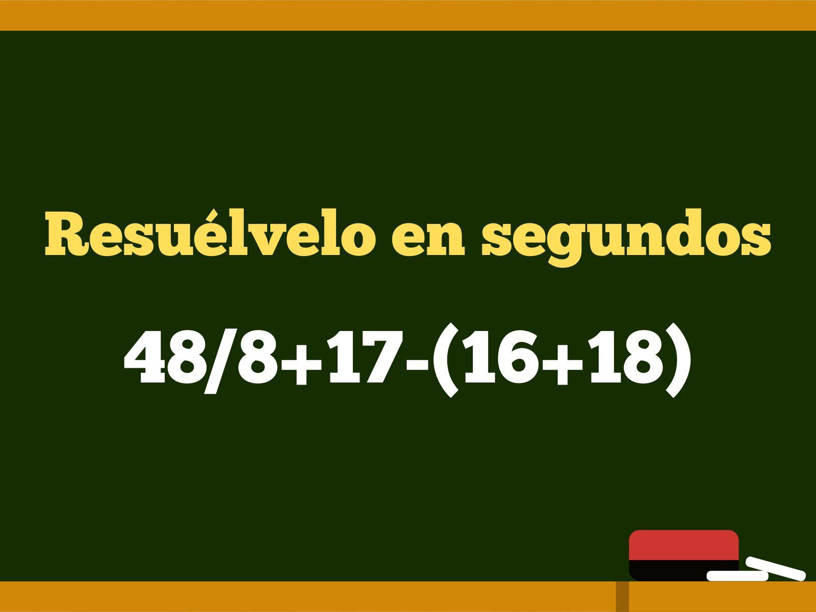 Reto matemático: Tendrás que analizar con rapidez este problema para ganar. (Creación: Mag)