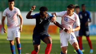 Chile perdió 2-0 ante Francia en su debut en el Mundial Sub 17 Brasil 2019