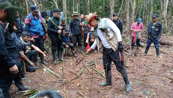 Fabián Mulcue es dirigente indígena. Lideró un grupo en la selva por dos semanas buscando a los niños. (Archivo particular).