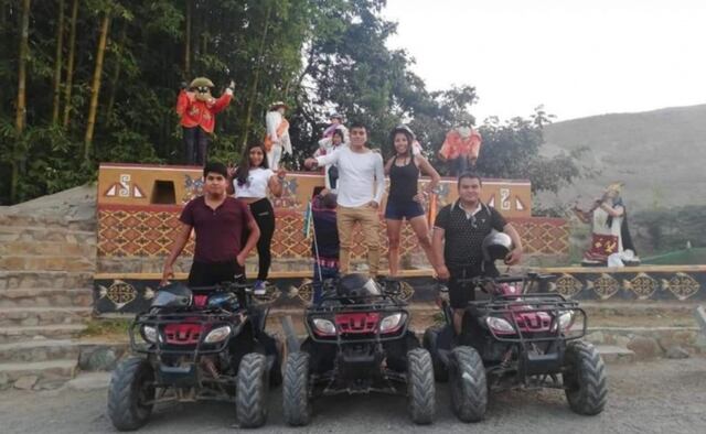 Cuatrimotos. Si eres fan de los recorridos, puedes realizar esta actividad de cuatrimotos donde tendrás una tarde divertida con amigos o familia. (Foto: Deportes de aventura)
