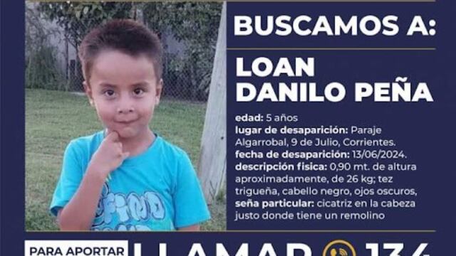 Qué se sabe de la desaparición de Loan, el niño de 5 años víctima de trata cuyo caso tiene en vilo a Argentina