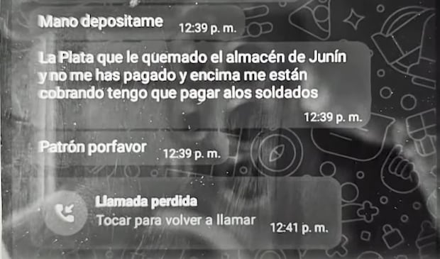 Este es el mensaje que evidenciaría que incendio en un almacén clandestino del jirón Cangallo fue provocado.