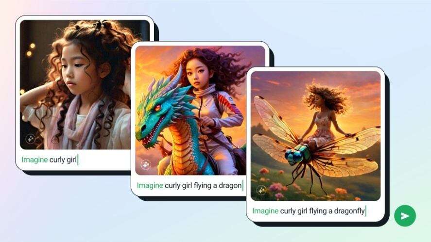 La inteligencia artificial de Meta podrá generar imágenes personalizadas desde un conjunto de fotografías. (Imagen: Meta)