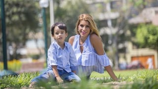 Viviana Rivas Plata celebró los cuatro años de su hijo [FOTO]