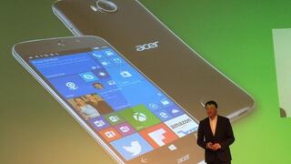 IFA 2015: Acer presenta su primer smartphone con Windows 10