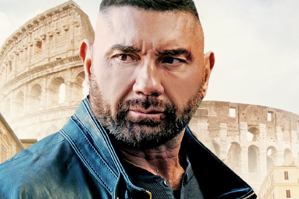 Dave Bautista retoma el rol de J.J. en "My Spy: The Eternal City", secuela de la comedia de 2020 (Foto: Amazon Prime Video)