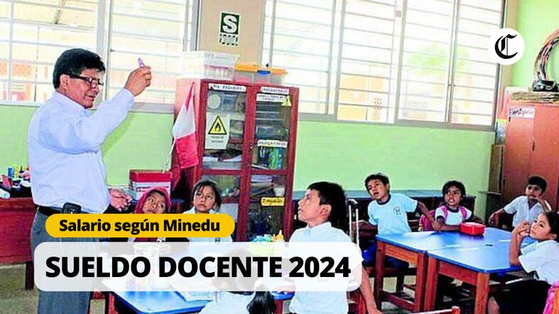 Lo último del sueldo docente 2024 en Perú