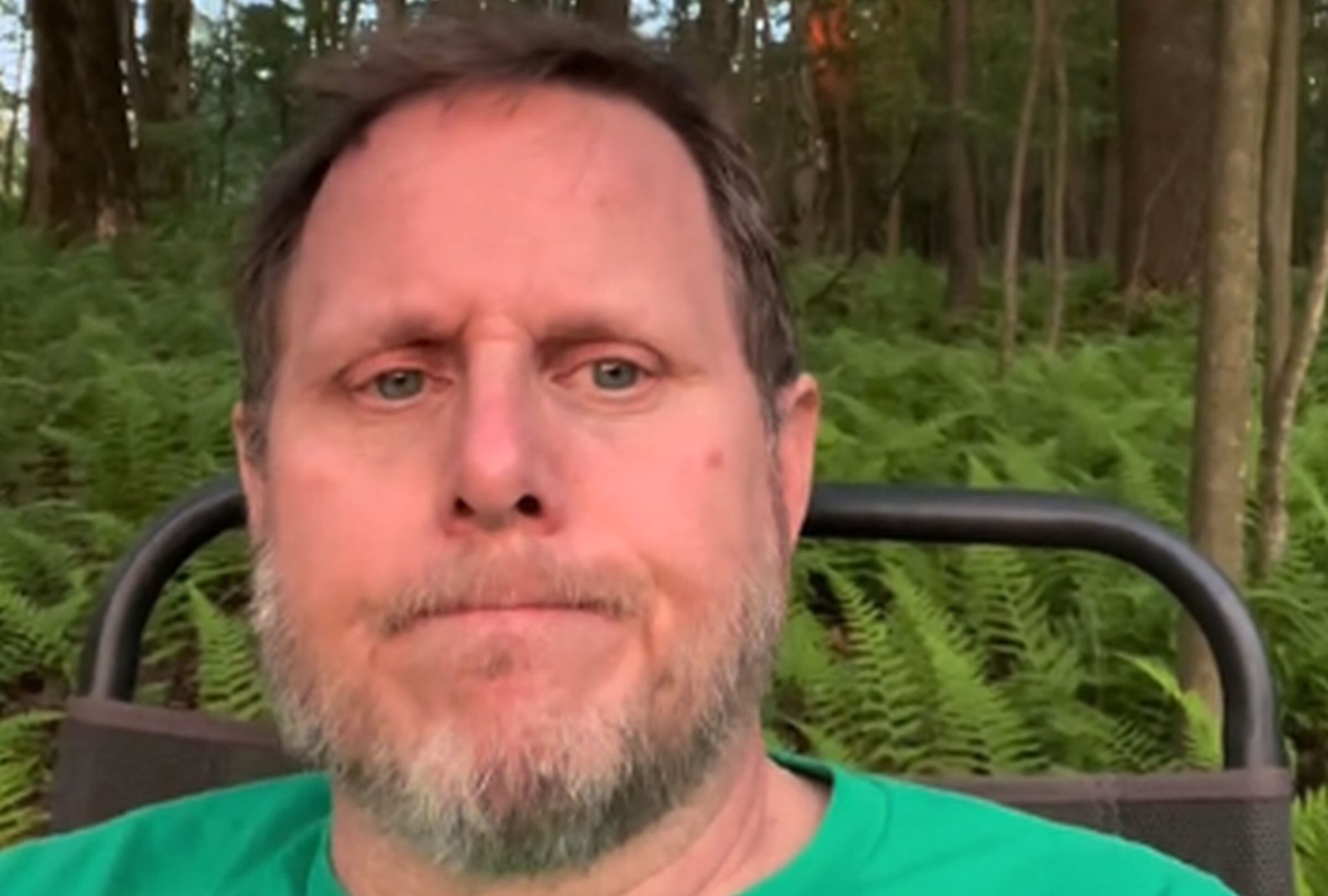 En esta imagen aparece Jeff Abramowitz asegurando que afrontará la situación con transparencia por todos sus seres queridos. (Foto: @jeffs.journey5 / TikTok)