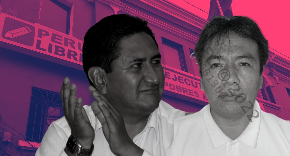 Vladimir Cerrón y Luis Mori Sánchez.