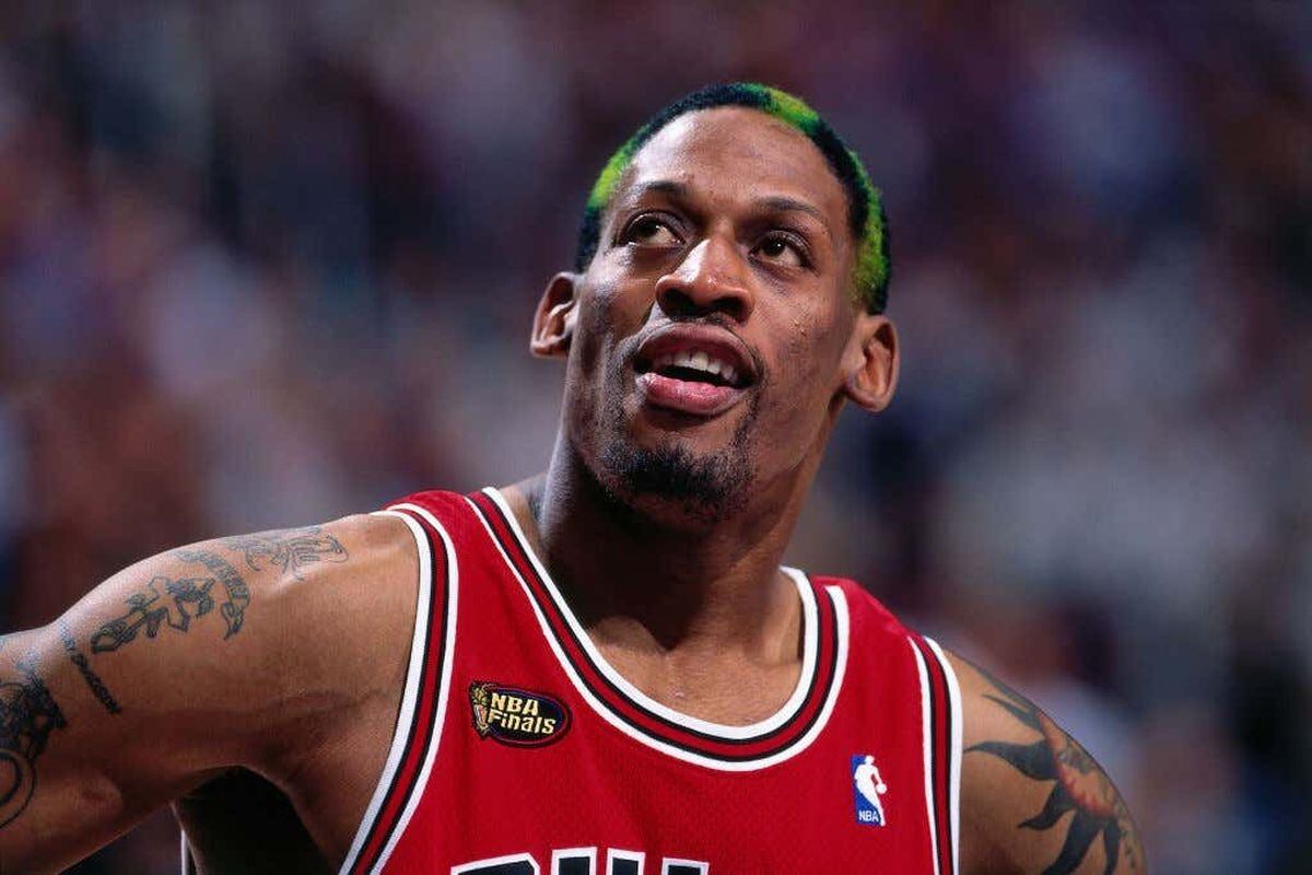 Dennis Rodman, exbasquetbolista y leyenda de la NBA con los Chicago Bulls
