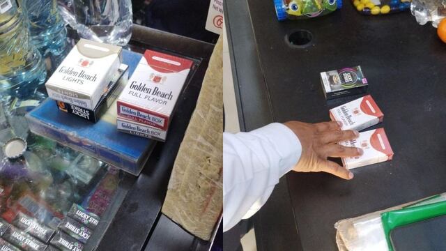 Incautan cigarrillos de contrabando en mercado y bodegas de Santa Anita, Centro de Lima y San Borja