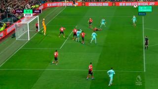 Manchester United vs. Arsenal: el blooper de De Gea en el 1-0 de Mustafi | VIDEO