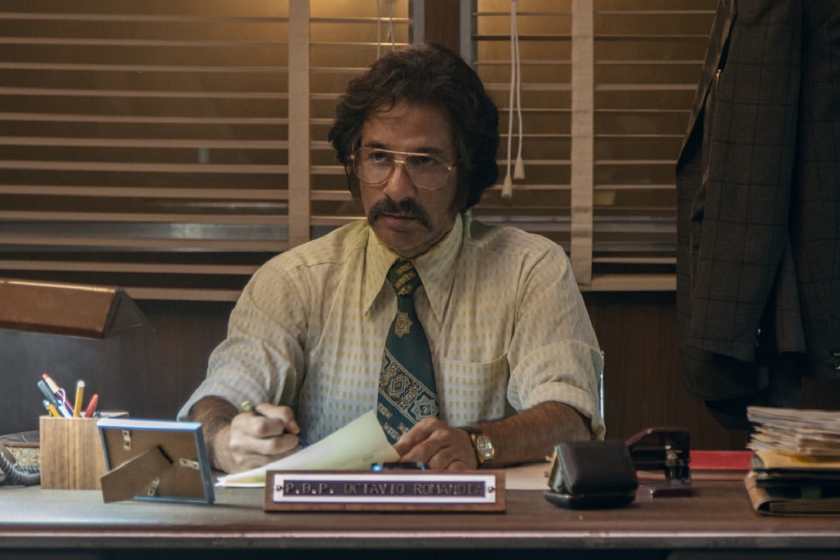 Miguel Rodarte asume el papel de Octavio Romandia en la serie mexicana "Las azules" (Foto: Apple TV+)